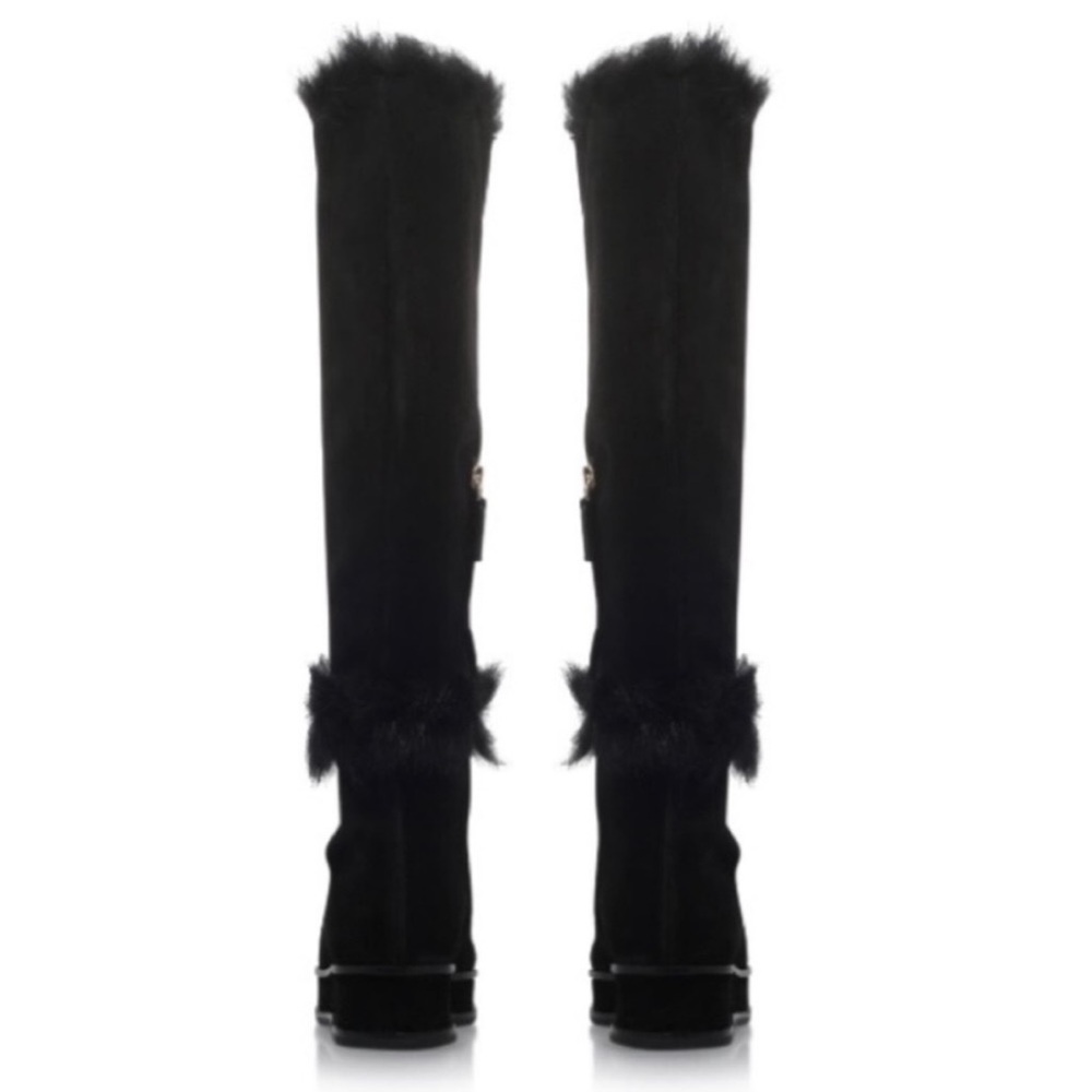 NWT Tory Burch genuine shearling boot - Picture 3 of 9